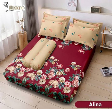 Distributor Sprei Illusion Murah